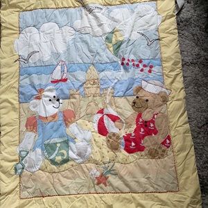 Beautiful handmade baby blanket